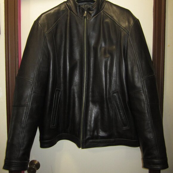 Boston Harbour Men's XXL New Zealand Lamb Leather Jacket - Picture 1 of 10